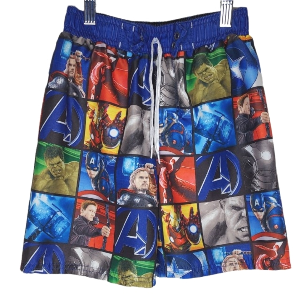 Marvel Avengers Age Of Ultron Swim Trunks Size Small
